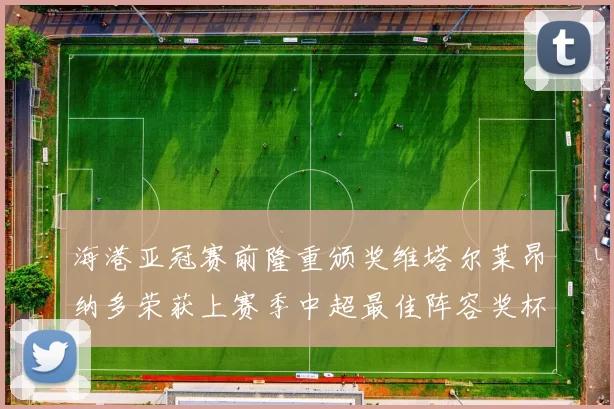 海港亚冠赛前隆重颁奖维塔尔莱昂纳多荣获上赛季中超最佳阵容奖杯